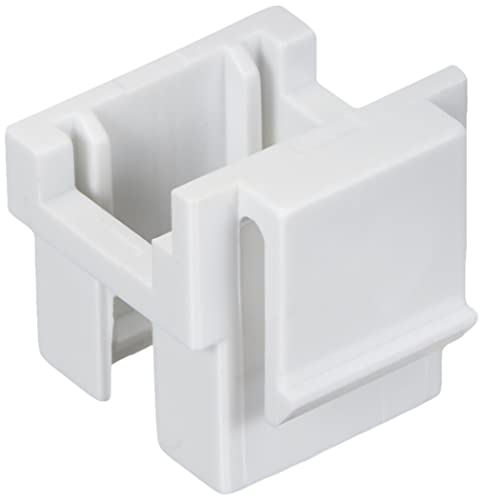DIGITUS Keystone-Kupplung – 1 Stück – LWL Adapter – LC – Für Modulare Patchpanel – Farbe Weiß
