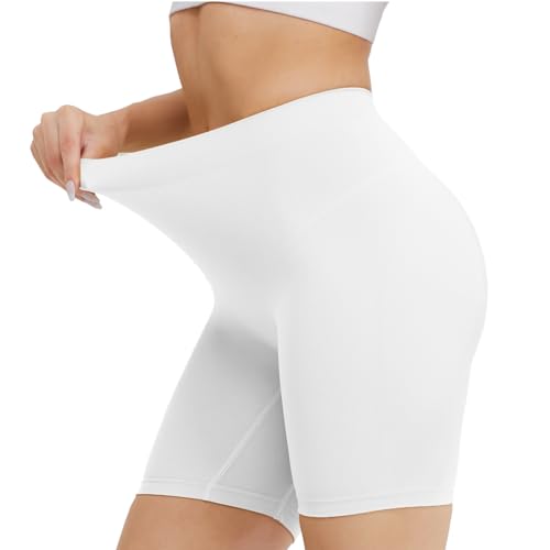 Merlvida Bauchweg Unterhose Damen Hohe Taille Miederhose Bauchkontrolle Nahtlose Bauch Weg Unterwäsche Shapewear Figurformende Leggings Unter Kleid Rock Stark Formende Shorts Kurze Hose