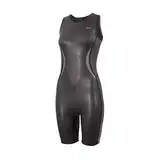 ZONE3 Damen Neopren Kneeskin Kurzer Neoprenanzug, Schwarz, M