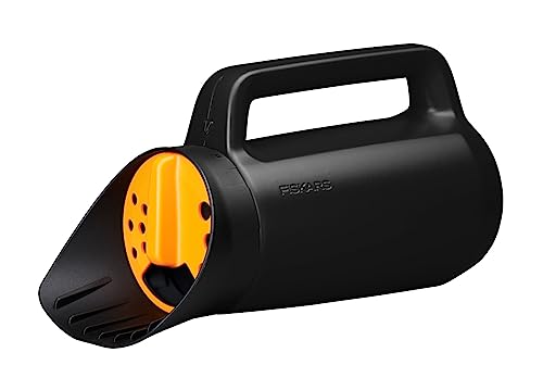 Fiskars Streuer, Solid, Länge: 30 cm, Gewicht: 286 g, Glasfaserverstärkter Kunststoff, Schwarz/Orange, 1057076