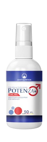 Potenza® Delay Spray für den Mann - hochdosiert mit Sofortwirkung, Verzögerungsspray extra stark - Abgestimmt auf die Bedürfnisse für Männer - mit Premium-Qualität für maximale Leistung, 50ml