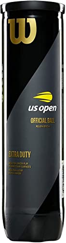 Wilson Tennisbälle US Open XD für harte Beläge, gelb, 4er Dose, WRT116200