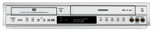 Toshiba SD-24 VL DVD-Player/VHS-Rekorder-Kombination Silber