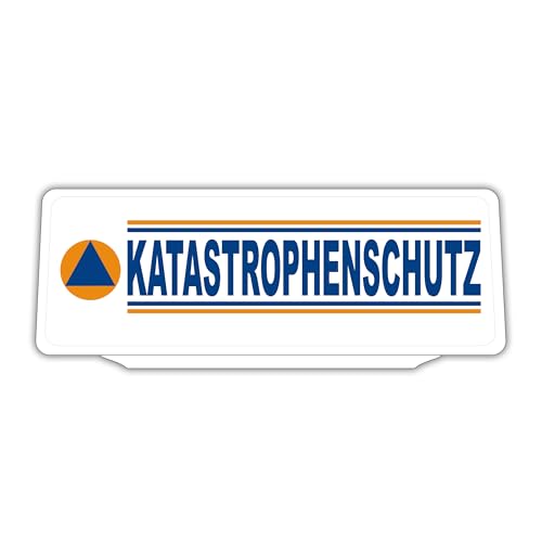 SIGNAL SAFETY Clip Klemmschild Einsatzschild für Die Sonnenblende | Dienstschild | Katastrophenschutz Retroreflektierend