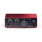 Focusrite Scarlett Solo 4. Gen USB-Audio-Interface für Gitarristen, Sänger und Produzenten — Aufnahmen in HiFi-Studioqualität sowie sämtliche Software, die Sie zur Aufnahme benötigen