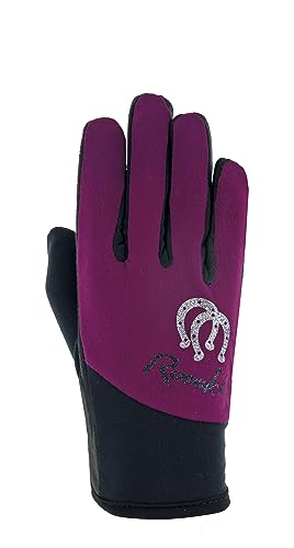 Roeckl Sports Reithandschuh KEYSOE, Kids Winter Handschuh, Lila Magenta 6