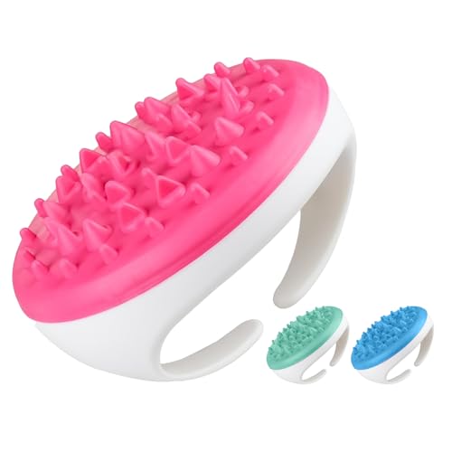 Ecent Anti-Cellulite Massagebürste pinsel körper für Körper Abnehmen Spa Fit - Cellulite-Reduktion, verbesserte Durchblutung, Hautstraffung (rosa)