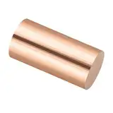 Jonoisax 1Pcs Reines Kupfer Rundstab Metallstange Massive Kupferstange Drehmaschine Stangenmaterial Für Metallhandwerk, Metallbearbeitung Hobbys,Diameter:16mm