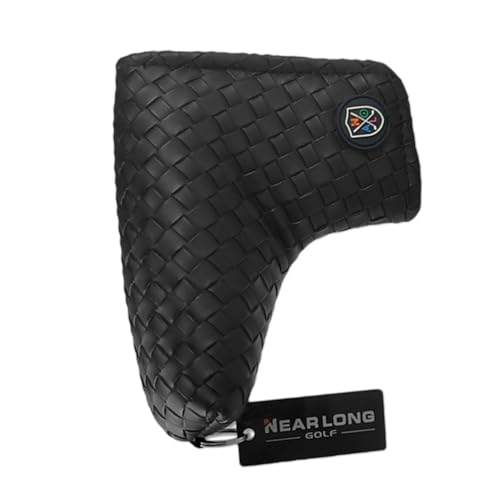 Golf Putter-Hülle – Magnetische Putterhüllen | Schlägerhülle, Golf-Hülle, Kopfhülle aus PU-Leder, Schutzhülle für