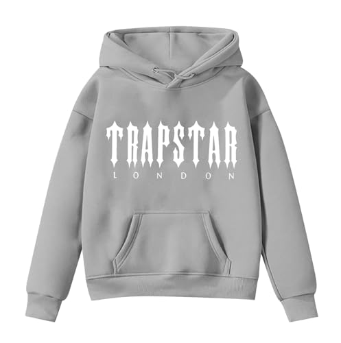 BFTHWY Y2K Hose Trapstar Hoodie Tracksuit Damen Trapstar Clothing Fussball Anzug Jungen Hoodie Kinder Mädchen Lang Jogginganzug Kinder Mädchen 116 Trapstar Anzug Nofs Hose Trapster Elfenbein