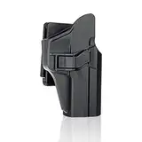 efluky HK Gürtelholster Holster Pistole HK USP Holster Fit H&K USP 9mm/.40 Full Size, Belt Clip 60° Einstellbar