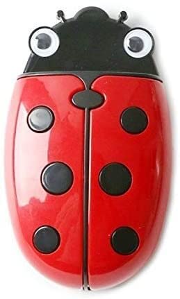 ENESEA Bleistifthalter, Desktop -Veranstalter süßer Ladybug -Kühlschrank -Speicherbox Whiteboard Penorganisator Sparen Sie Platz Küchenbehälter Halter Haushaltsvorräte (Farbe: V) (Color : X)