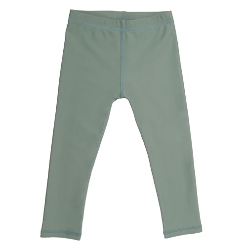 LaLoona Baby UV Schutz Hose | Lange Badehose mit UPF 80+ | UV Kleidung schnelltrocknend & Oeko-TEX Standard 100 geprüft - Grün - 86/92