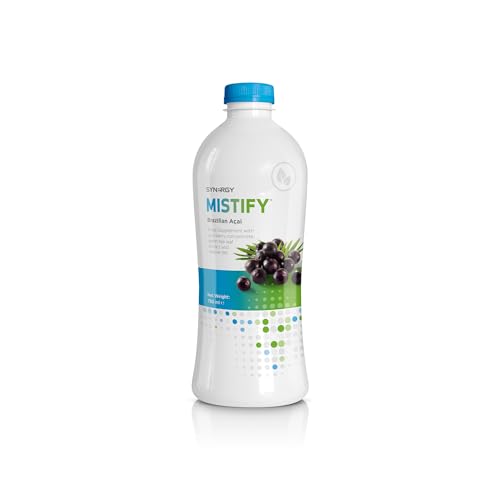 Synergy WorldWide Acai Liquid mit grünem Tee & Beeren 730ml | Detox | Unterstützt das Immunsystem, die Energie und das Nervensystem | Antioxidans | Synergy WorldWide Mistify | 24 Portionen