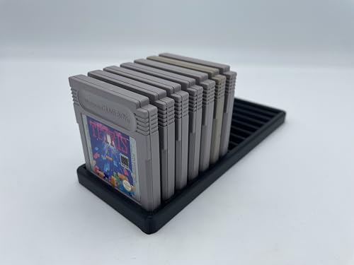 Aufsteller Ständer Halterung für 15 Gameboy® Classic Color Videospiele ohne Schutzhülle - Game Storage