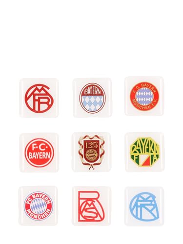 FC Bayern München I Magnet 10er-Set 125 Jahre I Weiß