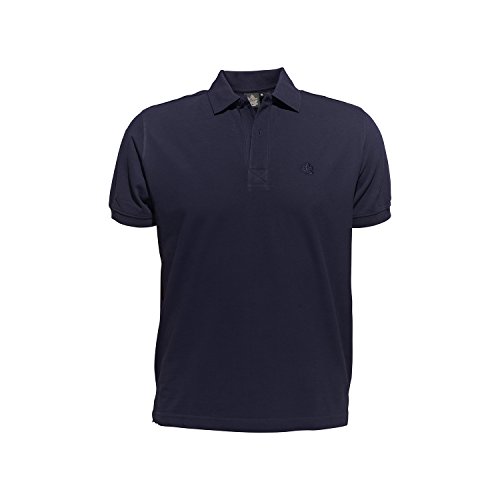 Ahorn Sportswear Herren Pikee Polo Shirt Kurzarm blau in Übergrößen bis 10XL, Größe:XXL