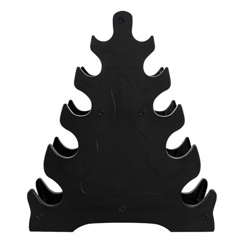 Kurzhantel Ständer, Hantel Halter, Kurzhantelablage, Hantelhalterung, Kleine Kurzhantel Rack, Hantelständer für Kurzhanteln, Ständer für Aufbewahrung von Gewichten für Fitnessstudio, Büro (L 5-lagig)