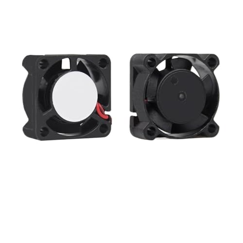 2 Stück Dual Ball 2510 25 mm 25 x 25 x 10 mm Grafikkarten-Lüfter 5 V 12 V 24 V M.2 SSD-Lüfter mit 2 PIN(Color:2PCS2510B12V2P2.0)