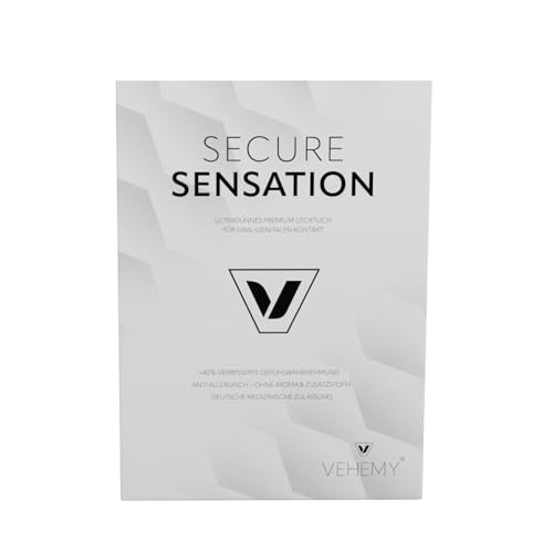 Vehemy Lecktuch 3er-Pack, Latexfreie Lecktücher,Anti-allergisches Oral Dam, ohne Aromen oder toxische Materialien, leicht für ein optimales Gefühl, für Ihre und seine Sicherheit
