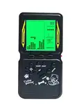 HLF Retro Ziegel Spielkonsole großer Bildschirm mit grüner Hintergrundbeleuchtung eingebaute 24 Multi-Mode Spiele Geschwindigkeit und Schwierigkeit einstellbare