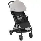 Graco Myavo™ Reisebuggy, ab Geburt bis ca. 4 Jahre (bis 22 kg), leicht, schnell zusammenklappbar, zusammengeklappt freistehend, großer Staukorb, inkl. Regenverdeck, grau, Steeple Gray