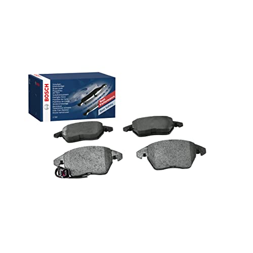 Bosch BP938 Bremsbeläge - Vorderachse - ECE-R90 Zertifizierung - vier Bremsbeläge pro Set, Schwarz