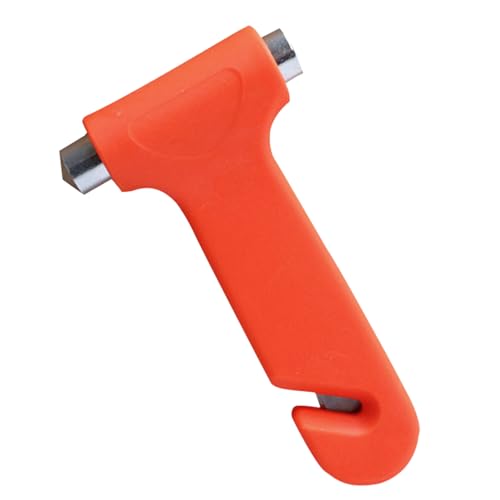 Car Safety Hammer 2-in-1- Glass Breaker & Sicherheitsgurt Cutter | Fahrzeug-Fluchtwerkzeug, Autosicherheitsausrüstung, Lebensrettendes Gerät Für Autos, Lastwagen, Notfallvorsorge Am STR