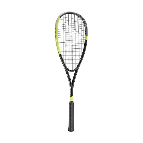 Dunlop Squashschläger Blackstorm Graphit, Schwarz/Gelb