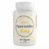Spermidin 6 mg pro 1 Kapsel | Spermidin Kapseln hochdosiert für 150 Tage, vegan, glutenfrei, GMO frei | laborgeprüfte Qualität aus Österreich - 91 Gramm