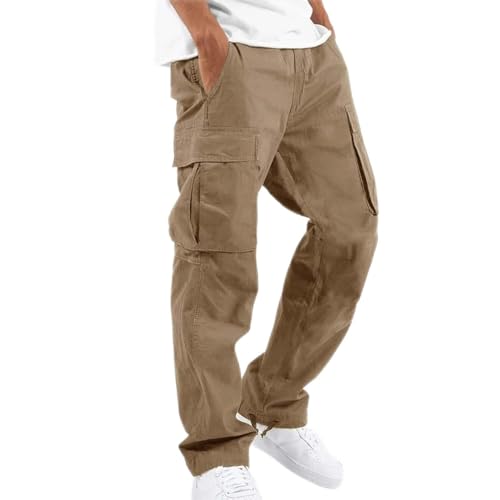 Cargohose Schwarz Herren Laufhose Herren Lang Trachtenhose Herren Herren Leggings Unterhose Personalisiert Herren Freizeithose Lang Leggings Po Push Up Outdoorhose Herren Beige 2XL