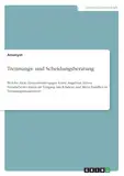 Trennungs- und Scheidungsberatung: Welche Ziele, Herausforderungen sowie Angebote haben Sozialarbeiter:innen im Umgang mit Kindern und ihren Familien in Trennungssituationen?
