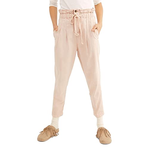 Free People Damen-Falten-Front, rose, Mittel