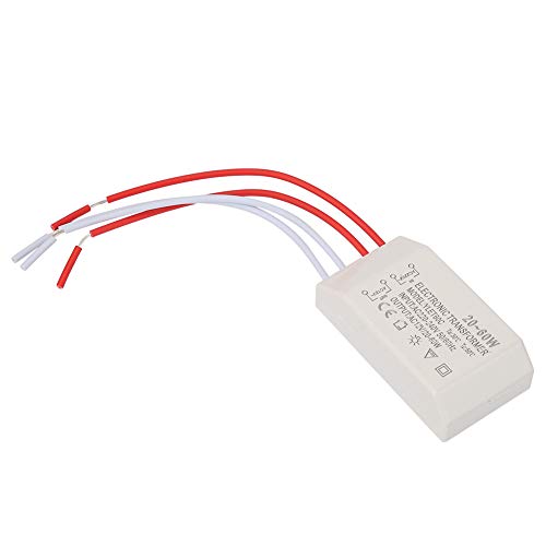 220 V Bis 12 V Elektronischer Transformator 20-60W Stromversorgungswandler mit Stabiler Ausgangsspannung für Halogen G4-Lampenperlen