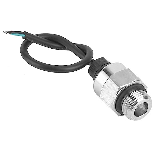 Druckmessumformer, Hochgenaues Analogsignal Wasserdrucksensor IP65 G3 / 8 Schraubanschluss Drucksensor Wasser(0~10BAR)