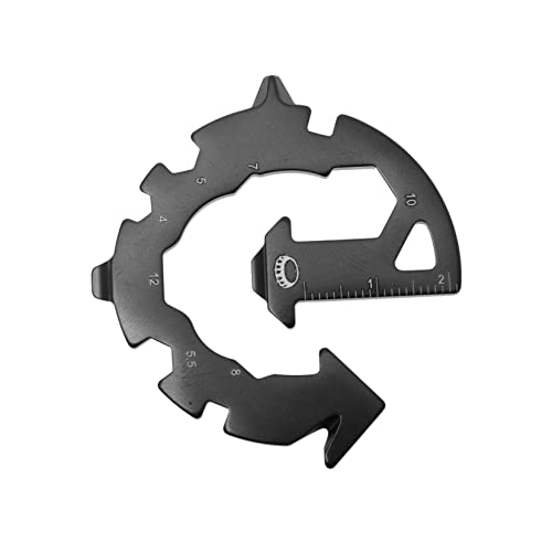 VILLCASE Metall Outdoor Outdoor Tool Edelstahl Schraubendreher Tragbarer Schraubendreher
