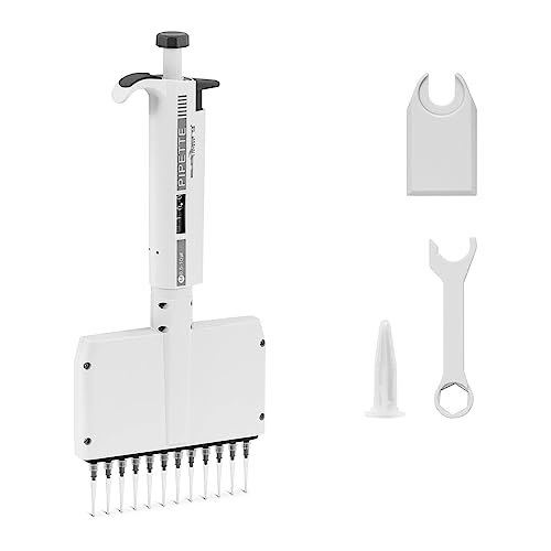 Steinberg Systems SBS-LAB-117 Mehrkanalpipette für 12 Spitzen 0,0005-0,01 ml 12-Kanal-Pipette