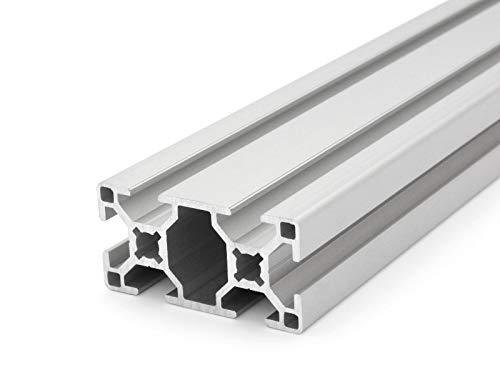 Aluminiumprofil 30x60L B-Typ Nut 8 (leicht), silber eloxiert. Aluminium Profil 30x60 Alu Profil 30 x 60 Montage- Systemprofil - Standardlänge 1500mm