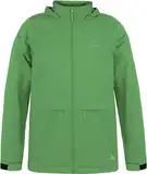 normani OUTDOOR SPORTS Kinder wasserdichte Unisex Regenjacke Regenmantel mit Kapuze und 3M Reflektoren Farbe Grün Größe XL/158-164