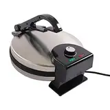Qussse Roti Maker Chapati Maker 220V Electric Tortilla Presse, Doppelseitige Heizung, Antihaftbeschichtung, für Tacos Tostadas und Quesadillas