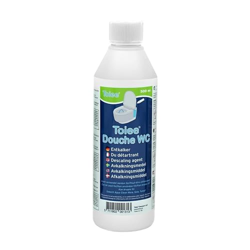 Toiee Douche WC Entkalkungsmittel (500 ml) Kann verwendet werden für Geberit Aqua Clean Mera, Sela, Suma usw