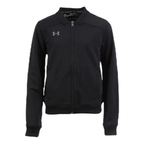 Under Armour Kinder Oberteil Y Challenger II Track Jacket, Schwarz, YXS, 1314643-001