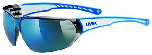 uvex Unisex – Erwachsene Sportbrille Sgl 204, White Blue, Einheitsgröße