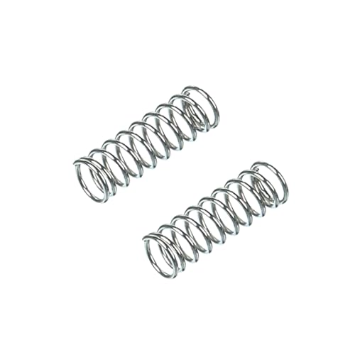 5 Stück 0,8 mm x 5/6/7/8/9/10 mm Außendurchmesser Edelstahl 304 Metallspulen-Druckfeder(20mm,6mm-0.8mm)