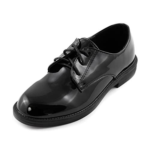 Toocool Oxford TX-029 Elegante Kinderschuhe für Zeremonien Hochzeit Francesine, Ja838 Schwarz, 33 EU