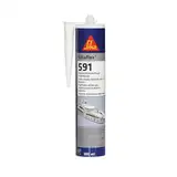 SIKA – Dichtstoff – Sikaflex 591 Weiß – für Marineanwendungen – für innen und außen – hochelastisch, strapazierfähig und lösemittelfrei – 300 ml