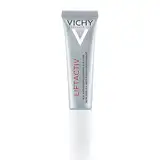 VICHY Straffende Anti-Falten Augenpflege für reife Haut, Regt die Kollagenproduktion an und glättet die Augenpartie, Mit Hyaluron, probiotischen Extrakten und Vitamin C, Liftactiv, 15 ml