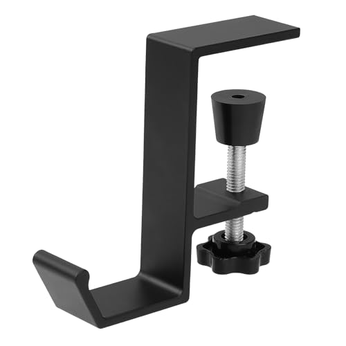 Jeffdad Kopfhörer Ständer, Headset Halterung Kopfhörerhalter Headphone Stand Schreibtisch Kopfhöreraufhänger Kopfhörer Clip Gaming Headset Halterung Halter für Schlüssel Taschen(Einlagiger Haken)