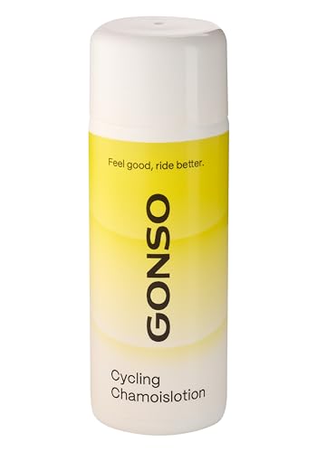 Gonso Sitzcreme fürs Radfahren beugt Wundscheuern vor, aus Vitamin E, Kamille und zusätzlichen Aloe- Ölen