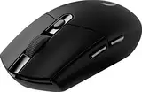 Logitech G305 LIGHTSPEED kabellose Gaming-Maus mit HERO 12K DPI Sensor, Wireless Verbindung, 6 programmierbare Tasten, 250 Stunden Akkulaufzeit, Leichtgewicht, PC/Mac - Schwarz